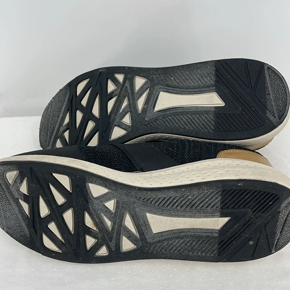PERRY ELLIS PORTFOLIO SIZE 10.5 Men's Black and Cream Sneakers